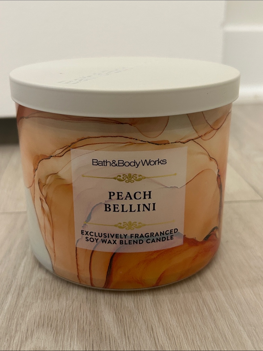 Bath & Body Works (NWT) Peach Bellini Candle
